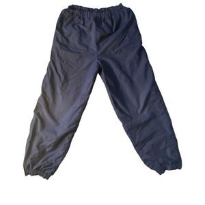 Polar Wind Vintage 1990s lined Snow pants Navy10/12 Youth pockets zip bottoms
